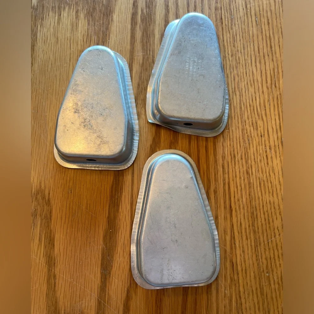 Set of 3 Vintage Ice Cream Molds